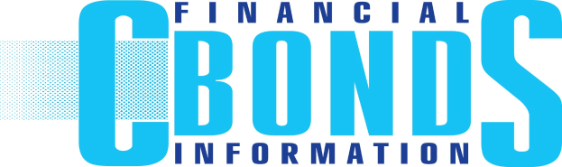 Logo für Finanzbonds-Informationen mit weißer Sans-Serif-Schrift auf einem hellblauen Hintergrund.