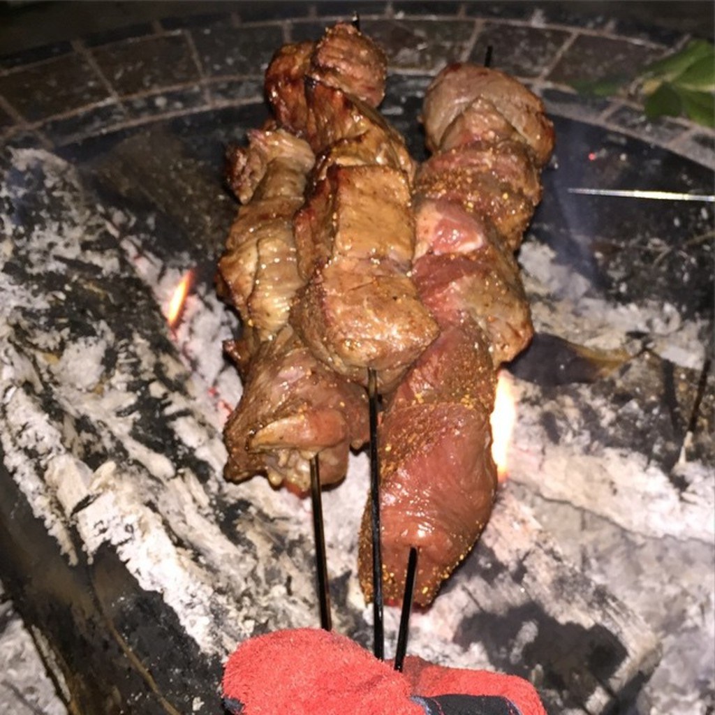 Ein Lebensmittel auf einer Oberfläche.