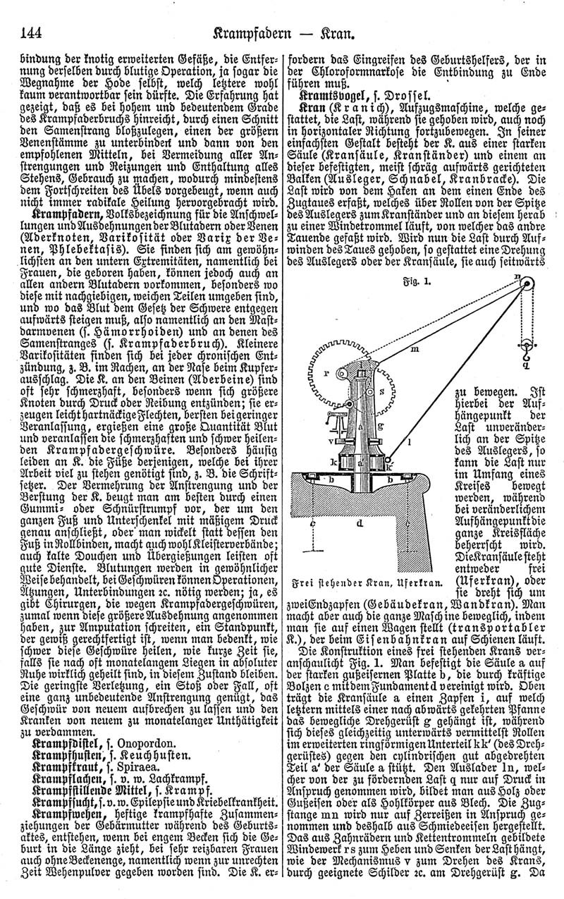 Eine Seite aus einem Buch, die eine Maschinenzeichnung neben dem Text "Deutsches Patent 114,000,000" zeigt, wobei das Maschinenbild rechts positioniert ist.